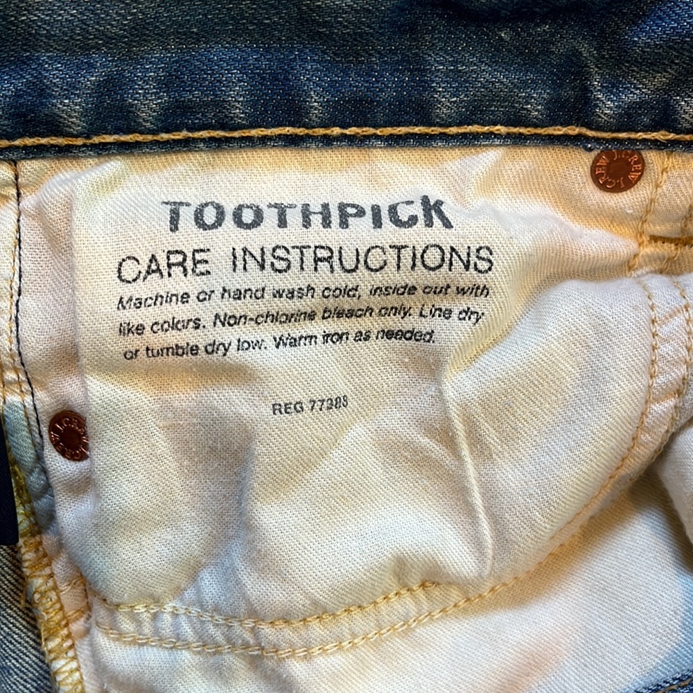 J. Crew Toothpick Jeans - Picture 9 of 12